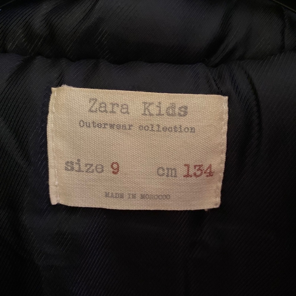 Zara girls hooded fur jacket - Picture 8 of 8
